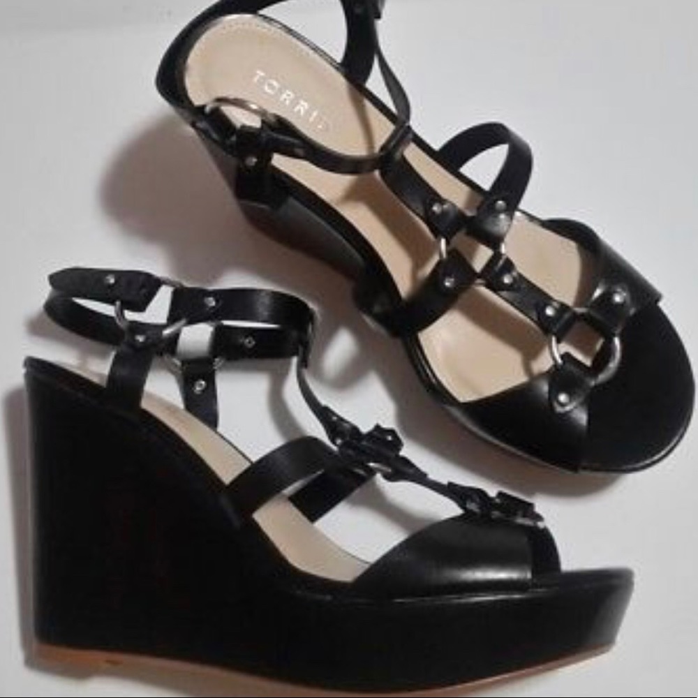 Torrid Black Wedges